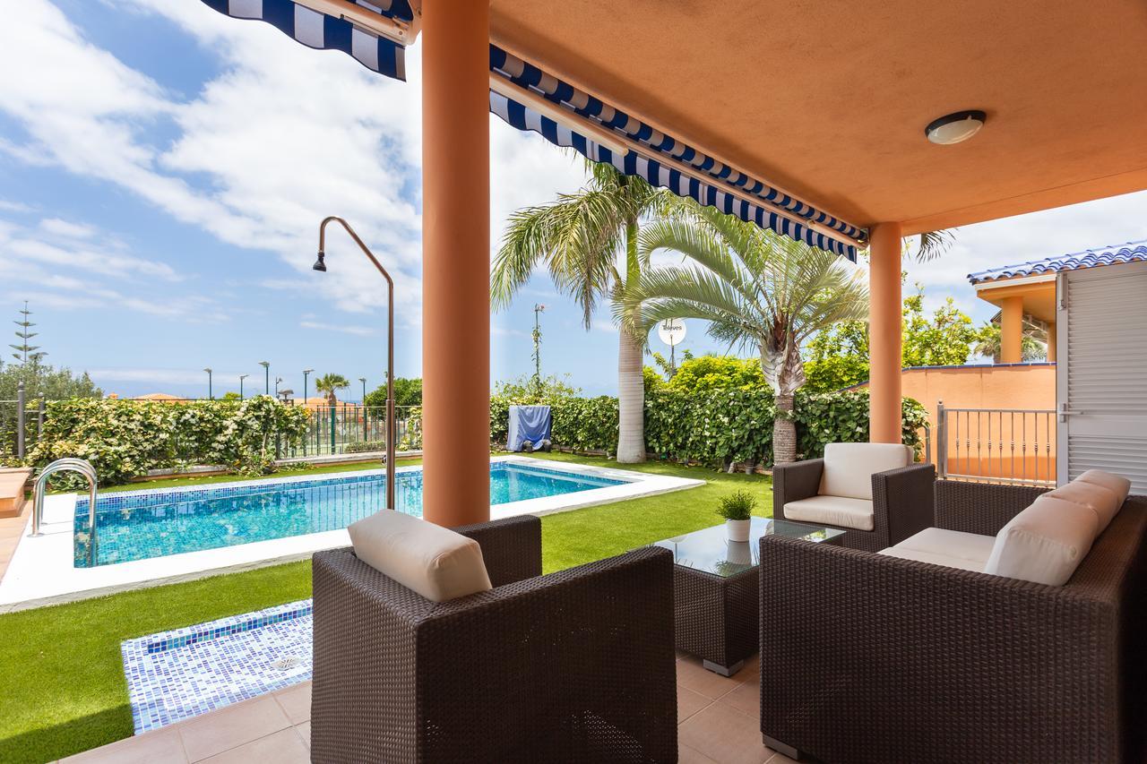 Maravillosa Villa De Lujo Con Piscina Privada Пуерто-де-Сантьяго Екстер'єр фото