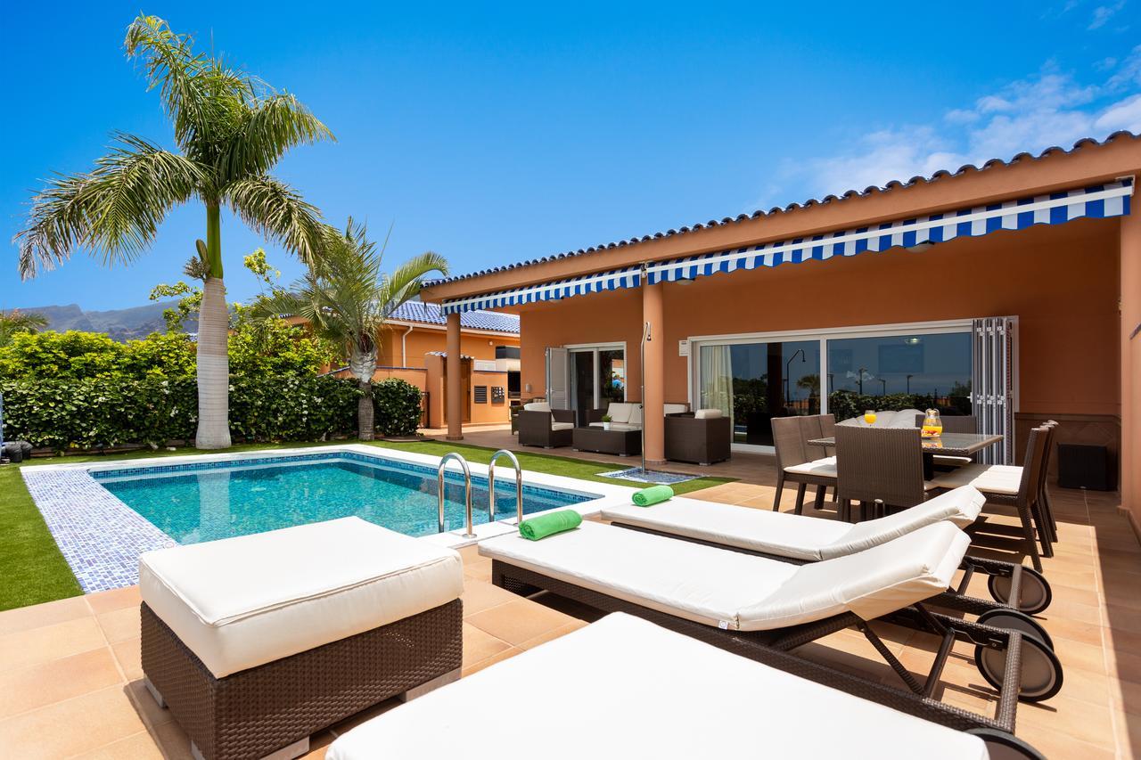 Maravillosa Villa De Lujo Con Piscina Privada Пуерто-де-Сантьяго Екстер'єр фото